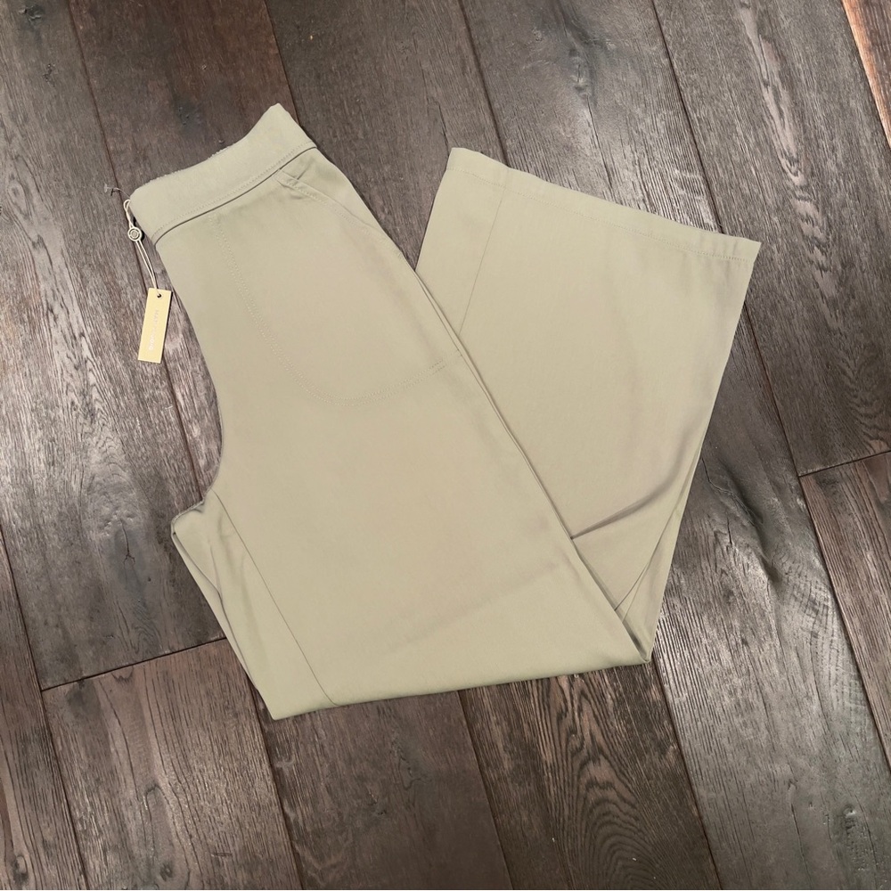 Sage Green Wide Leg Pants